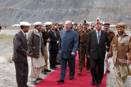 Hazar Imam visits Chitral 